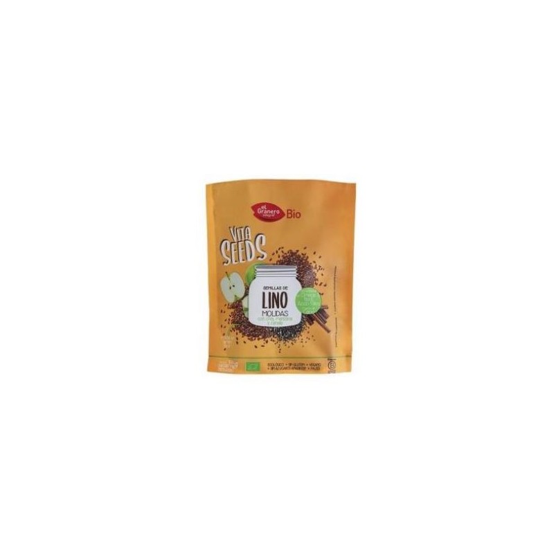 Vitaseeds semillas lino, chia, manzana Bio El Granero