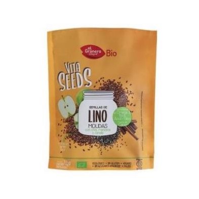Vitaseeds semillas lino, chia, manzana Bio El Granero