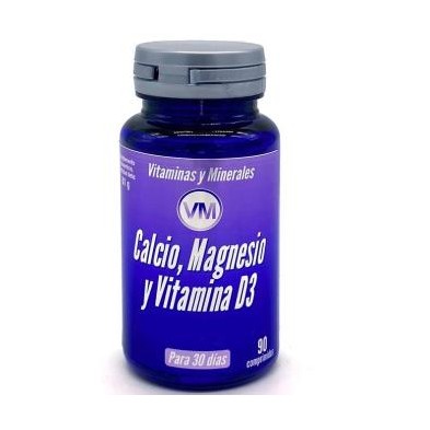 Calcio, Magnesio y Vitamina D3 Ynsadiet