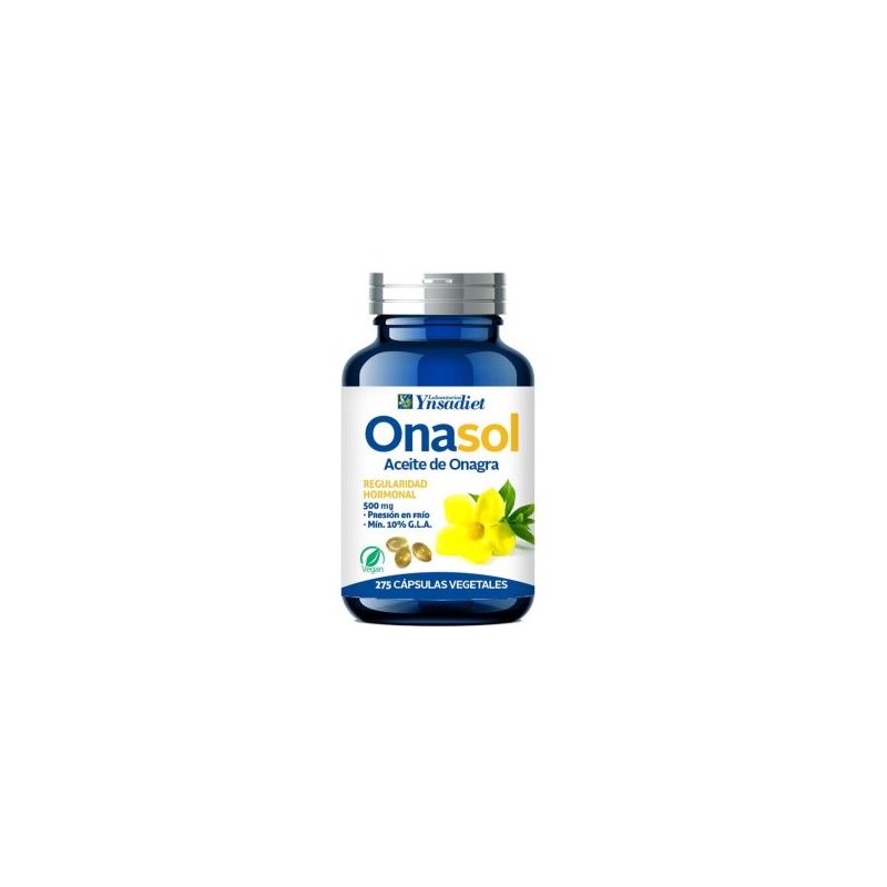 Onasol Onagra 500 mg y Vitamina E 10 mg Ynsadiet