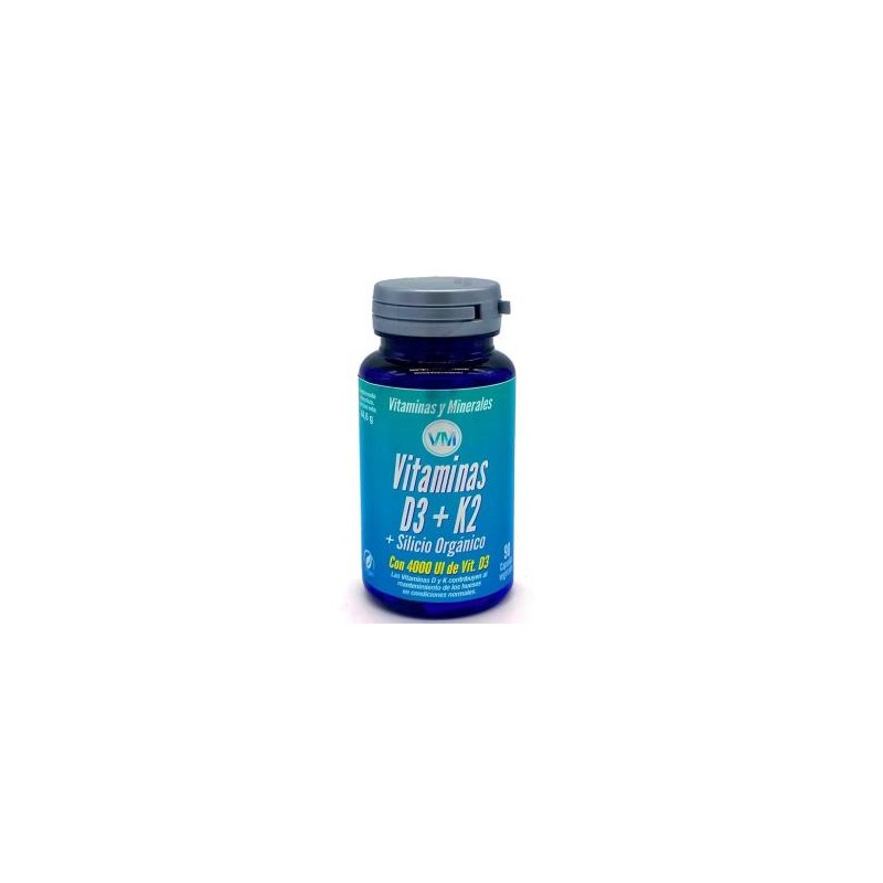 Vitamina D3, K2 y Silicio Ynsadiet