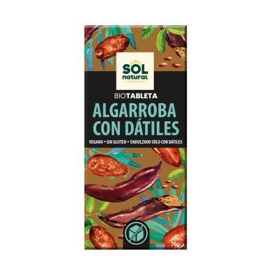 Algarroba con datiles tableta Bio Sol Natural
