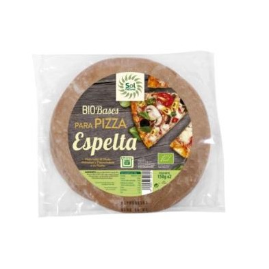 Base para Pizza de Espelta Integral Bio Sol Natural