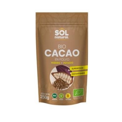 Cacao en Polvo Bio Sol Natural