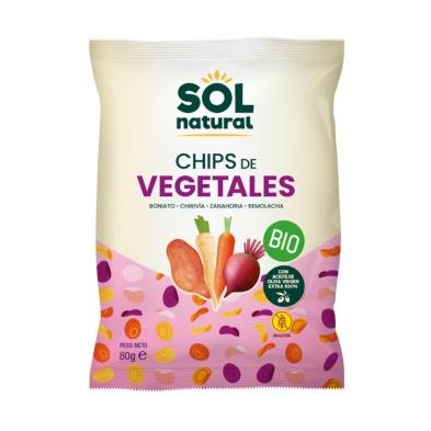Chips de Vegetales con Aceite de Oliva Bio Sol Natural