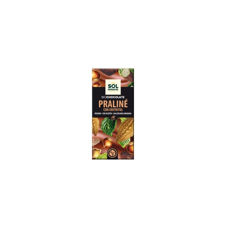 Chocolate Praline con Eritritol Bio Sol Natural