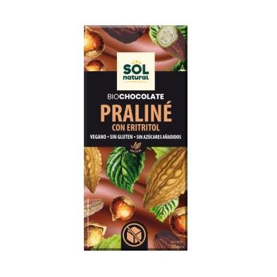 Chocolate Praline con Eritritol Bio Sol Natural