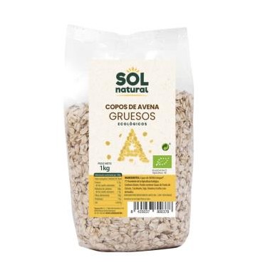 Copos de Avena Gruesos Integrales Bio Sol Natural