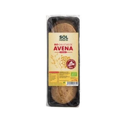 Galletas de Avena con Azucar de Datil Bio Sol Natural