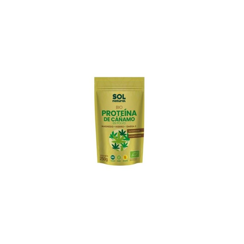 Proteina de Cañamo Bio Sol Natural