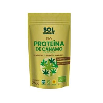 Proteina de Cañamo Bio Sol Natural