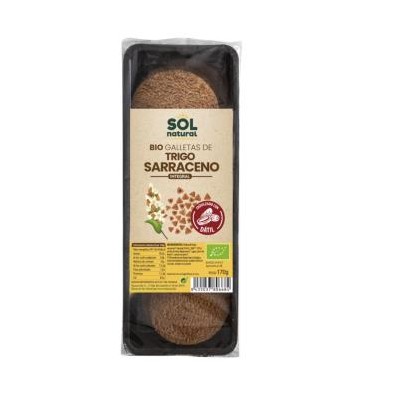 Galletas de Trigo Sarraceno con datil Bio Sol Natural