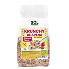 Krunchy de Avena con Manzana y Canela Sol Natural