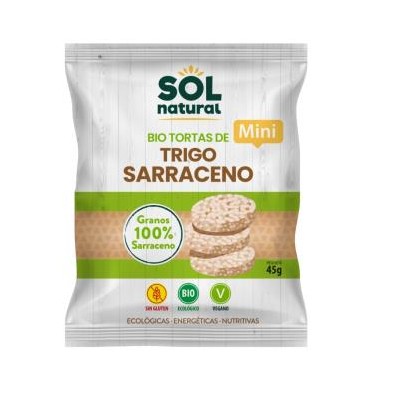 Mini Tortitas de Trigo Sarraceno Bio Sol Natural