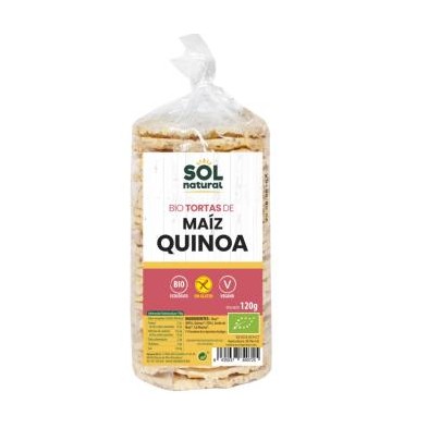 Tortas de Maiz con Quinoa Sol Natural