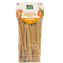 Pappardelle d&#39;Épeautre Entier au Curcuma Sol Natural