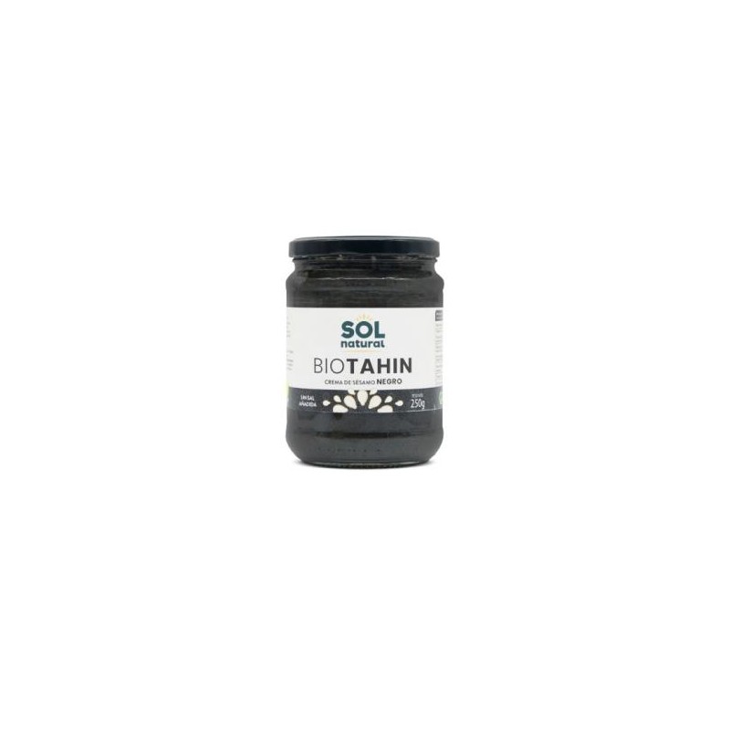 Tahin Negro Bio Sol Natural