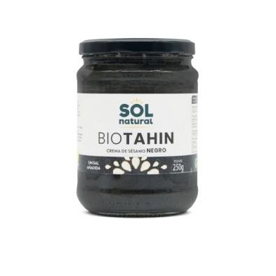 Tahin Negro Bio Sol Natural