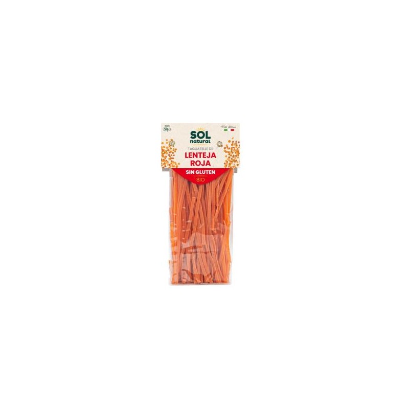 Tagliatelle de Lenteja Roja Bio Sol Natural