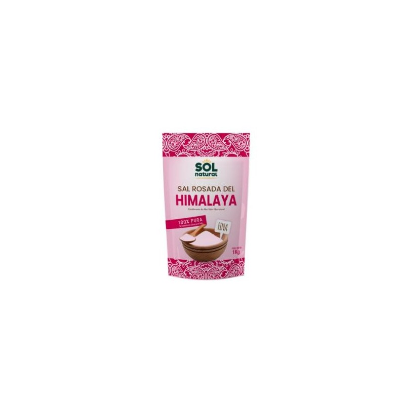 Sal de Himalaya Rosa Fina Sol Natural