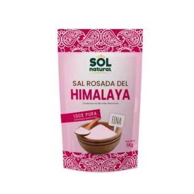 Sal de Himalaya Rosa Fina Sol Natural