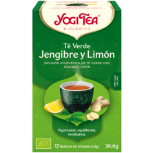 Yogi Tea Verde Jengibre y Limon