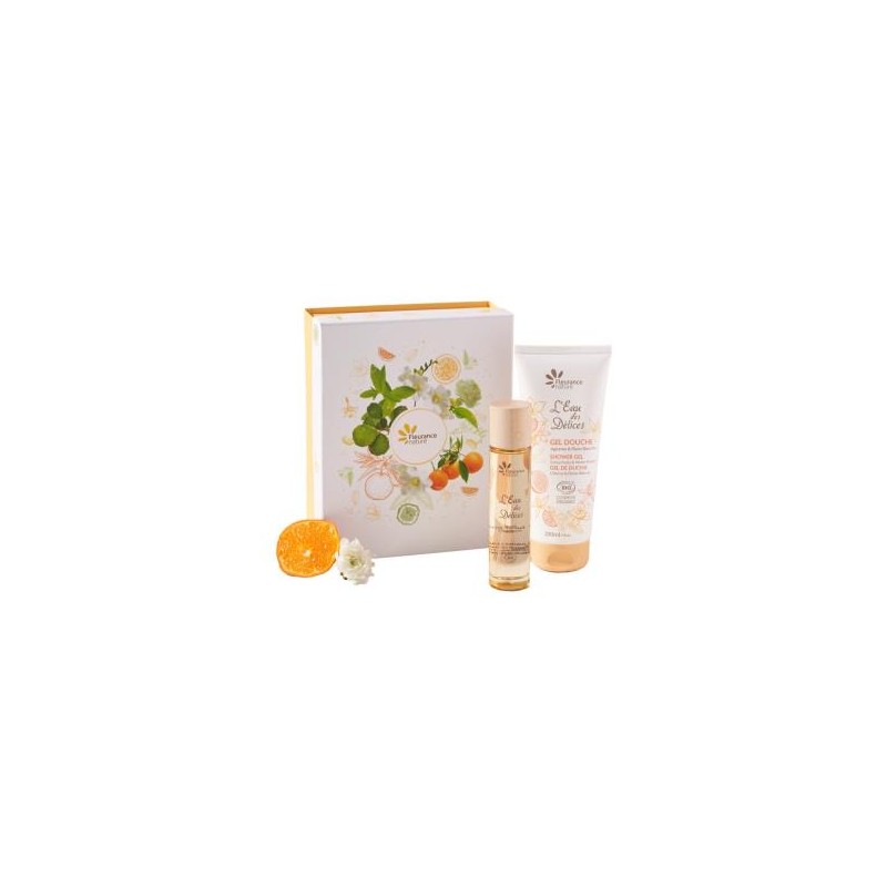 Cofre Citrico y Flores Blancas Fleurance Nature
