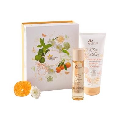 Cofre Citrico y Flores Blancas Fleurance Nature
