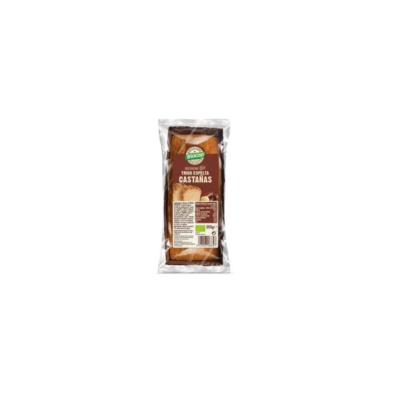 Bizcocho de Trigo espelta y Castañas Bio Biocop