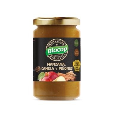 Compota de Manzana Canela y Piñones Bio Biocop
