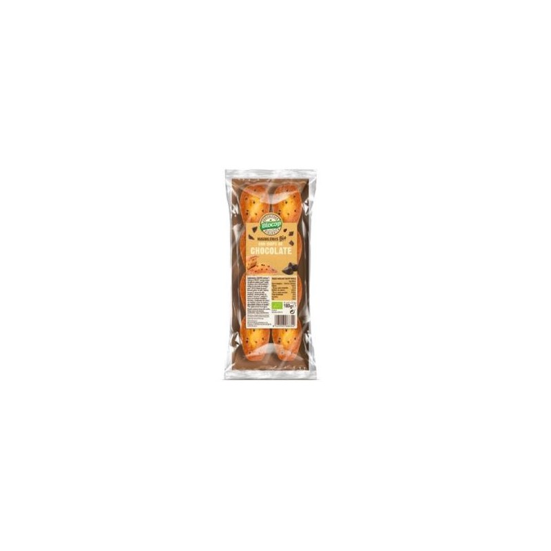 Magdalenas con Chips de Chocolate Bio Biocop