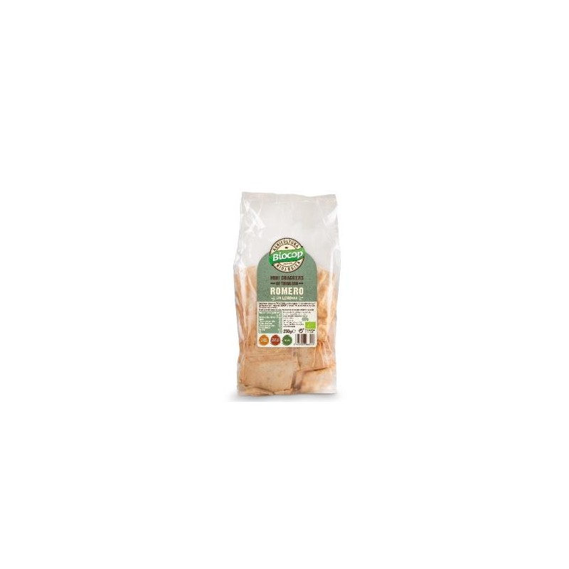 Mini Crackers de Trigo y Romero Bio Biocop