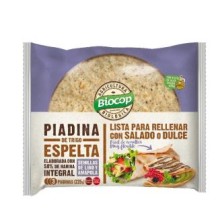 Piadina de Trigo Espelta, Lino y Amapola Bio Biocop