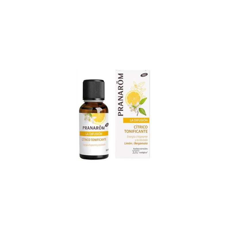 Aceite de Difusion Citrico Tonificante Bio Pranarom