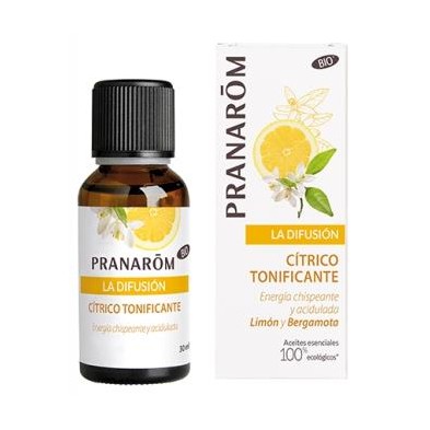 Aceite de Difusion Citrico Tonificante Bio Pranarom