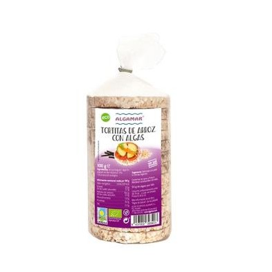 Tortitas de Arroz y Algas Bio Algamar