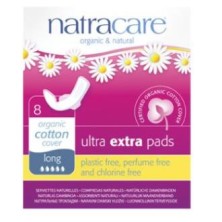 Compresse Extra Longue avec Ultra Extra Wings Natracare