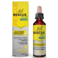 Rescue Plus Vitaminas Flores de Bach Original