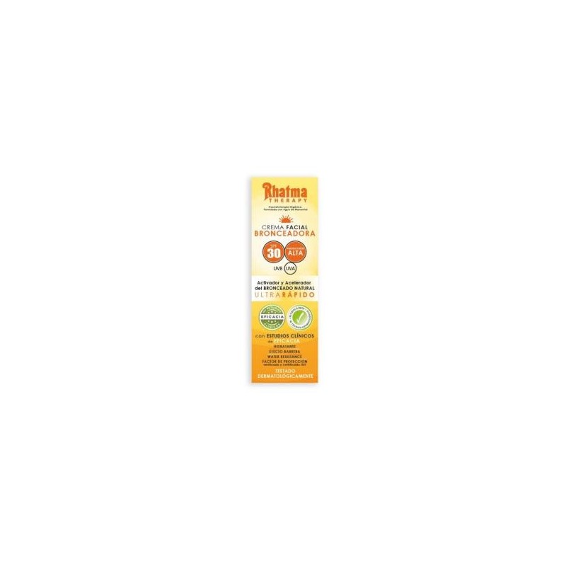 Crema Facial Bronceadora SPF 30 Rhatma