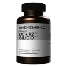 D3, K2 et enzyme silicium - Sabinco