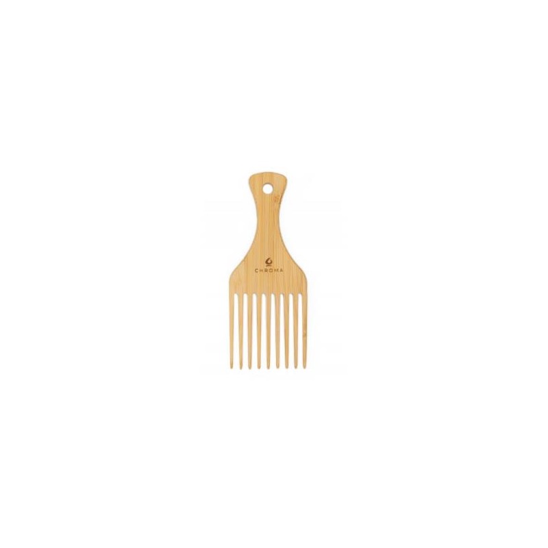 Peine de Bambu para Cabello Afro Chroma