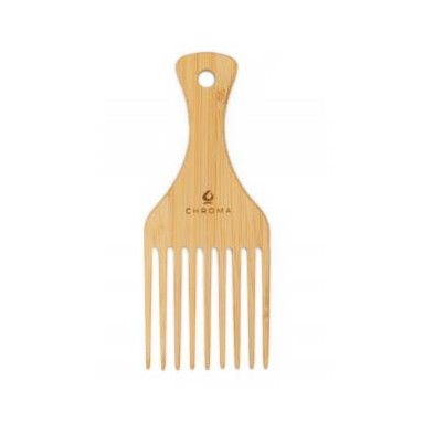 Peine de Bambu para Cabello Afro Chroma