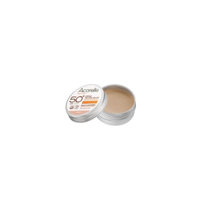 Crema Solar Solida Beige SPF 50+ Acorelle