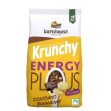 Muesli Krunchy Energy Plus Choco Plátano Bio Barnhouse
