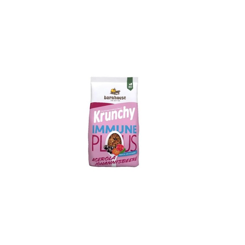 Muesli Krunchy Immune Plus Grosella Bio Barnhouse