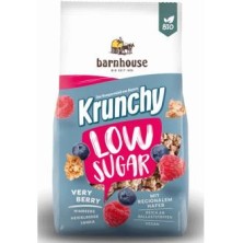 Muesli Krunchy Low Sugar Frutos Rojos Bio Barnhouse