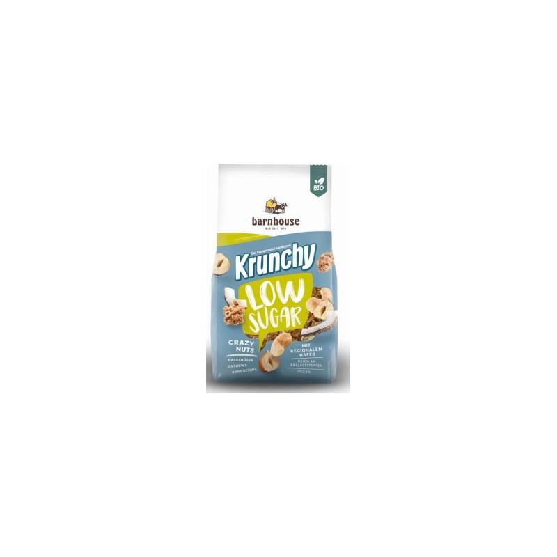 Muesli Krunchy Low Sugar Frutos Secos Bio Barnhouse