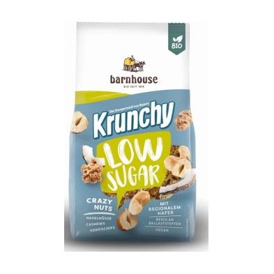 Muesli Krunchy Low Sugar Frutos Secos Bio Barnhouse