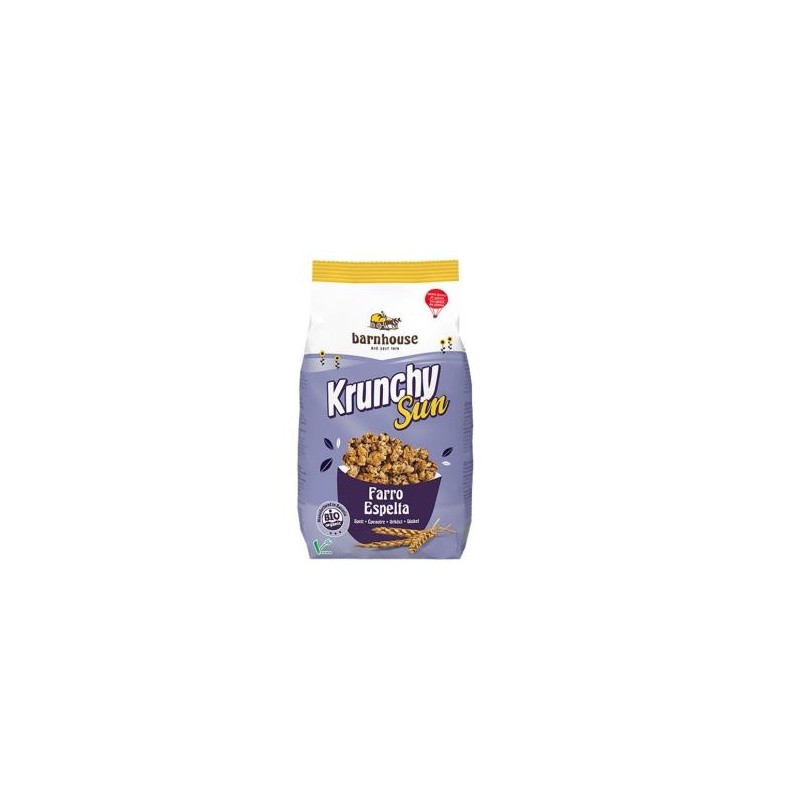 Muesli Krunchy Sun Trigo Espelta Bio Barnhouse