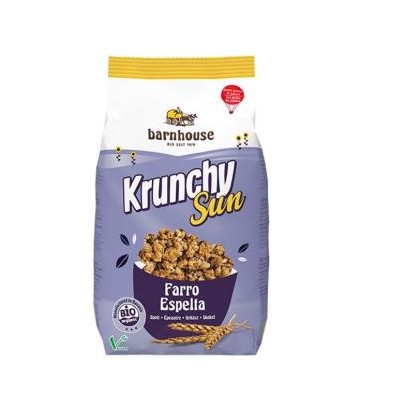 Muesli Krunchy Sun Trigo Espelta Bio Barnhouse